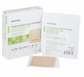 Foam Dressing McKesson 3 X 3 In with Border Film Backing Silicone Gel Adhesive Sterile