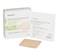 Foam Dressing McKesson 4 x4 Inch with Border Film Backing Silicone Gel Adhesive Sterile