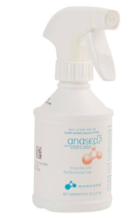 Wound Cleanser Anasept 8 oz. Pump Bottle Non-Sterile Antimicrobial