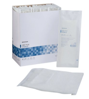 Abdominal Pad McKesson 8 X 10 Inch Sterile 1 per Pack