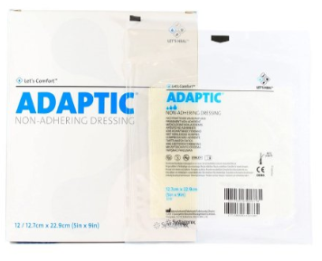 Adaptic 5 x 9 inch Impregnated Dressing